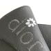 Dior Black Leather Saddle Bag With Floral Accent And Adjustable Strap For Chic Styling #A50070