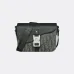 Dior Saddle Messenger Bag – Anthracite Gray Oblique Jacquard &amp; Grained Calfskin with Signature Aluminum Buckle #A59163