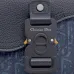 Dior Blue Denim Oblique Pattern Crossbody Bag With Leather Accents size:19×13×4cm #A54113