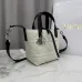 Dior Toujours Cannage Tote Bag M2835 White 18.5x18.5x12cm #A62939