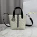 Dior Toujours Cannage Tote Bag M2835 White 18.5x18.5x12cm #A62939