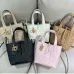 Dior  Toujours Tote Bag Featuring Signature Cannage Quilting And Gold Charms #A60354