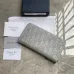 Dior Zip - Around Wallets In Signature Pattern With Branded Elegance For Stylish Organization #A50110