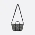 Dior Black Oblique Pattern Tote Bag With Dual Carrying Options  size:31×18×12cm #A54105