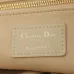 Dior Lady D - Lite Bag in Beige Quilted Leather With Iconic Charm for Timeless Elegance #A50088