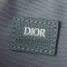 Dior Embossed Pattern Crossbody Bags In Gray And Black For Sophisticated Accessorizing #A50073
