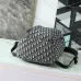 Dior Oblique Pattern Backpack With Leather Accents For Urban Style size:32×46×7cm #A54065