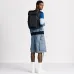 Dior Oblique Pattern Backpack With Leather Accents For Urban Style size:32×46×7cm #A54065