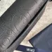 Black Dior Messenger Bag With Embossed Patterns For Fashion Forward Looks size:23×18×6cm #A54116