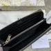 Elegant Dior Long Wallet with Signature Patterns and Premium Leather Craftsmanship #A50106