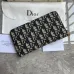 Elegant Dior Long Wallet with Signature Patterns and Premium Leather Craftsmanship #A50106