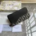 Elegant Dior Long Wallet with Signature Patterns and Premium Leather Craftsmanship #A50106