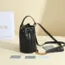 Dior Bucket Bag in Black Quilted Leather With Gold Hardware for Sophisticated Style #A50087