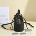 Dior Bucket Bag in Black Quilted Leather With Gold Hardware for Sophisticated Style #A50087