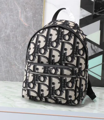 Dior Oblique Pattern Backpack With Compact Design For Fashion - Forward Daily Use #A50075