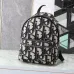 Dior Oblique Pattern Backpack With Compact Design For Fashion - Forward Daily Use #A50075