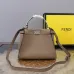 Fendi Handbag Peekaboo Mini Cuoio Romano leather Size:23*18*11cm #A49095