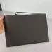 Fendi Pouch Sleek Black Leather Minimalist Logo Redefining Timeless Elegance size:30×20cm #A54204