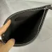 Fendi Pouch Sleek Black Leather Minimalist Logo Redefining Timeless Elegance size:30×20cm #A54204