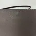 Fendi Pouch Sleek Black Leather Minimalist Logo Redefining Timeless Elegance size:30×20cm #A54204