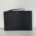 Fendi Pouch Sleek Black Leather Minimalist Logo Redefining Timeless Elegance size:30×20cm #A54204