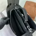 Fendi Leather Briefcase And Monster - Eye Pouch Set In Black With Yellow Accents  #A51530