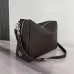 Fendi Brown/Black Grained Leather Hobo Bag with Adjustable Strap - Luxurious Women's Crossbody Shoulder Bag for Timeless Elegance #A58177