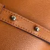 Givenchy Orange Leather Crossbody Bag With Signature Branding #A52347