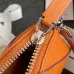 Givenchy Orange Leather Crossbody Bag With Signature Branding #A52347