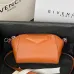 Givenchy Orange Leather Crossbody Bag With Signature Branding #A52347