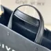 Givenchy Black Canvas Tote Bag With Branding And Gold Hardware #A52344