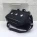 Givenchy Black Leather Star Embellished Multi Zip Tote Bag #A52354