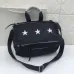 Givenchy Black Leather Star Embellished Multi Zip Tote Bag #A52354