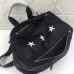 Givenchy Black Leather Star Embellished Multi Zip Tote Bag #A52354
