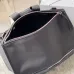 Givenchy Black Leather Top Handle Bag With Logo Webbing Strap #A52352