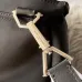 Givenchy Black Leather Top Handle Bag With Logo Webbing Strap #A52352