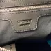Givenchy Black Leather Top Handle Bag With Logo Webbing Strap #A52352