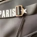 Givenchy Black Leather Top Handle Bag With Logo Webbing Strap #A52352