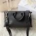 Givenchy Black Nylon Structured Bag With Contrast Detailing And Logo Plaque #A52353