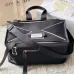 Givenchy Black Nylon Structured Bag With Contrast Detailing And Logo Plaque #A52353