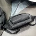 Givenchy Black Nylon Logo Emblazoned Waist Bag #A52350