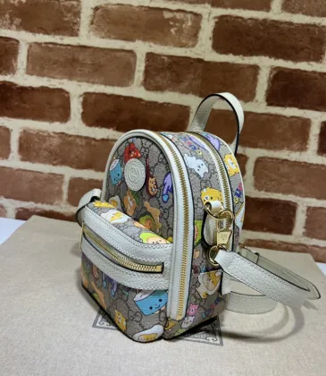 Gucci GG Canvas Mini Backpack With Colorful Cartoon Character Prints #A52727