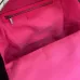 Gucci GG Supreme Backpack With Bold Pink Logo Detailing size:36×41×18cm #A53379
