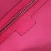 Gucci GG Supreme Backpack With Bold Pink Logo Detailing size:36×41×18cm #A53379
