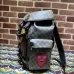 Gucci Original 690999 Backpack | Cute Cat Print GG Supreme Canvas Travel Bag #A60250