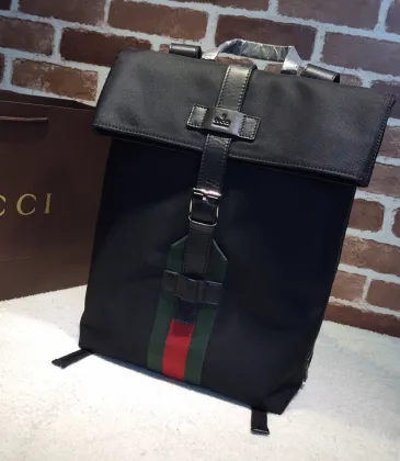 Gucci Web Stripe Backpack 337075 W30xH42xD18cm #A62976