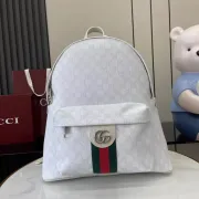 Luxury Gucci Backpack With Iconic GG Pattern And Web Stripe Design size:36.5×41×18cm #A53844