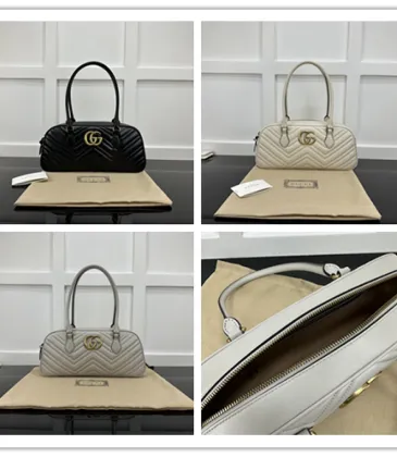 Gucci 795218 Quilted Leather Satchel Bag, Top Quality, 35.5x16.5x7cm #A61849