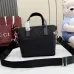 Gucci 854743 Medium Messenger Bag - Black Canvas &amp; Leather #A60913
