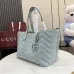 Gucci 855279 GG Marmont Large Tote Bag - White / Light Blue #A60915